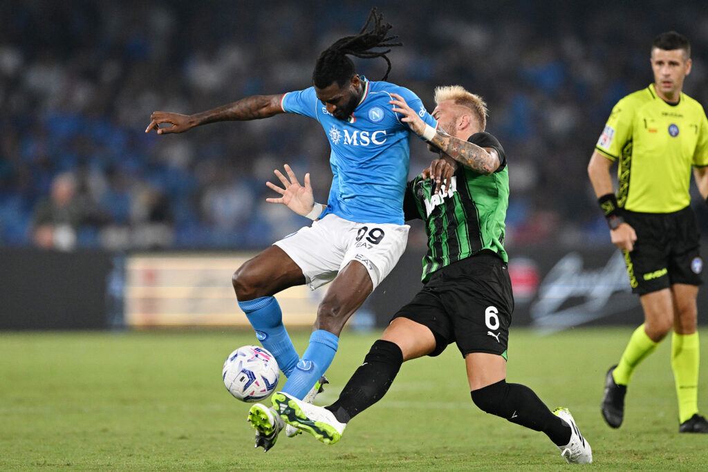 anguissa napoli sassuolo