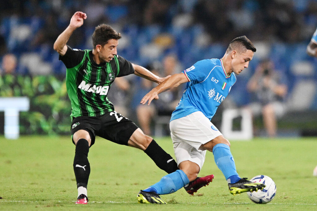SSC Napoli v US Sassuolo - Serie A TIM