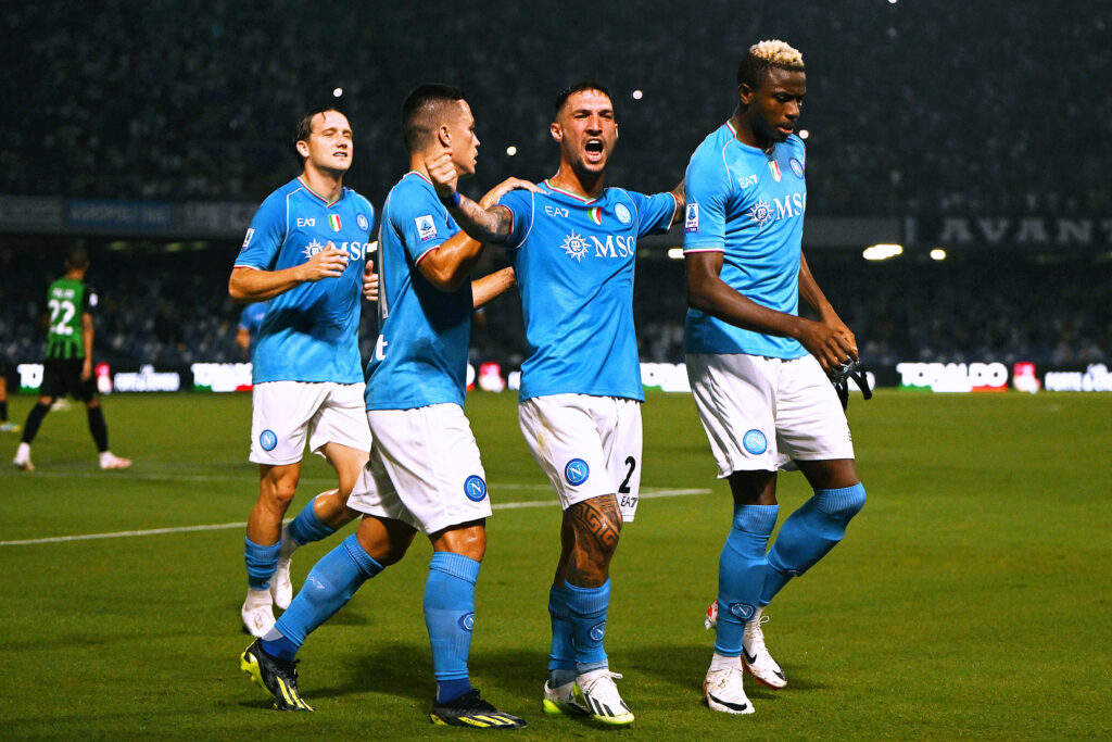 SSC Napoli v US Sassuolo - Serie A TIM