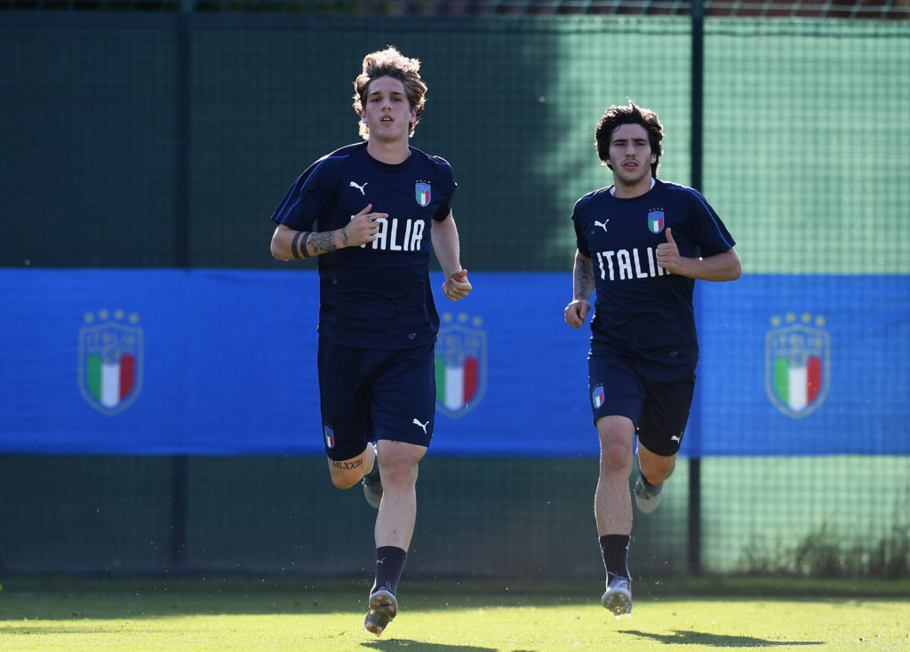 Italy U21 Training Session &amp; Press Conference