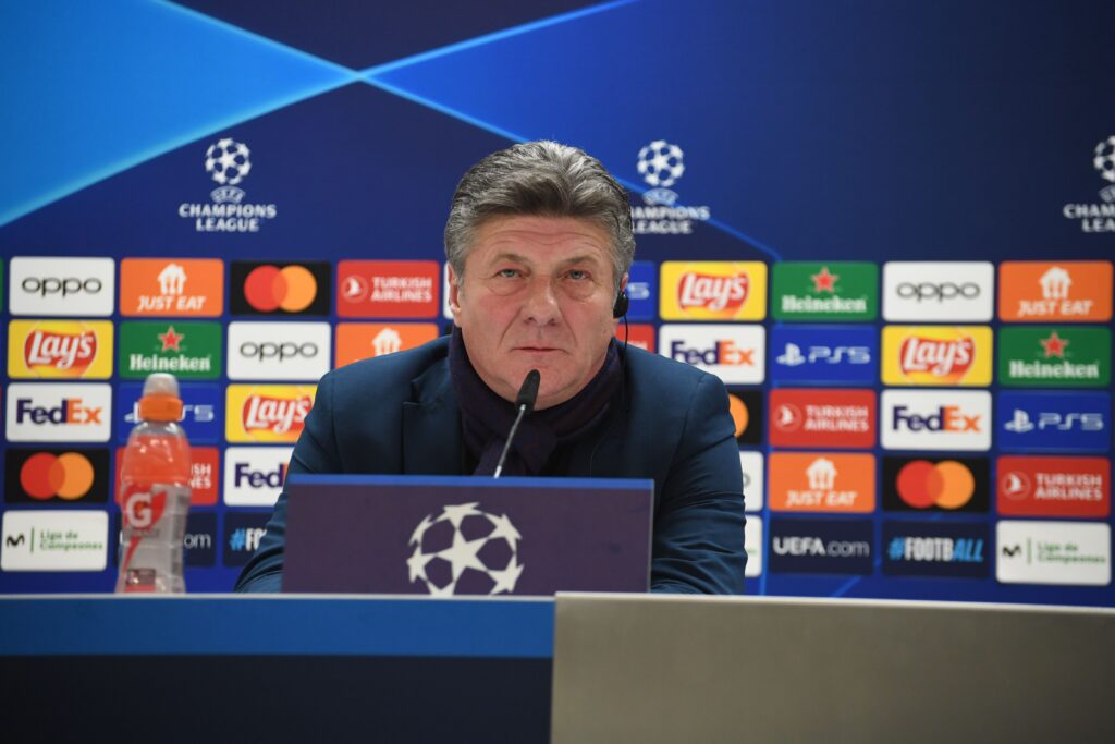 SSC Napoli Training Session And Press Conference - UEFA Champions League 2023/24