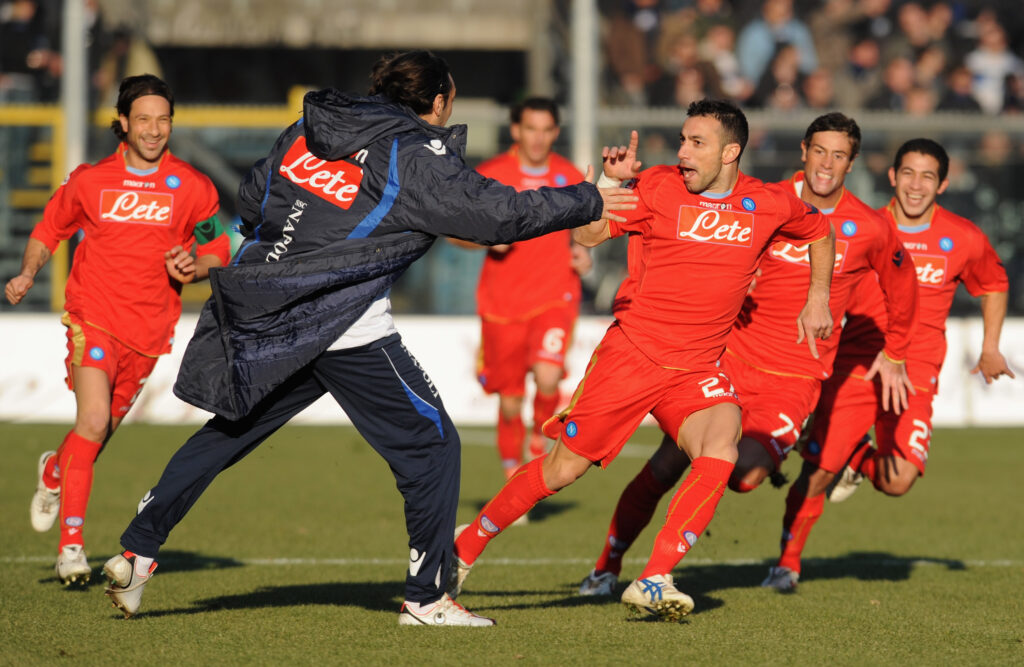atalanta napoli quagliarella mazzarri