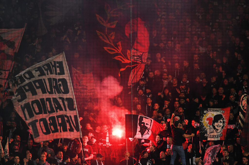 Eintracht tifosi