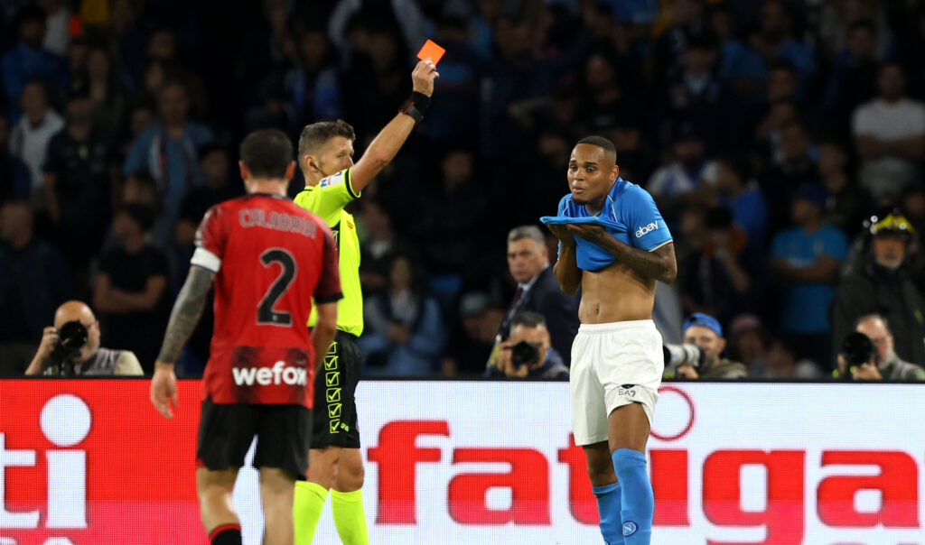 SSC Napoli v AC Milan - Serie A TIM