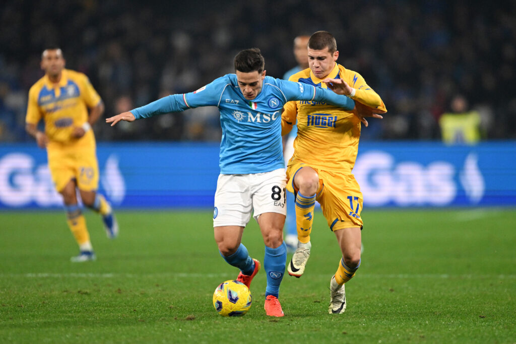 SSC Napoli v Frosinone Calcio: Round of 16 - Coppa Italia