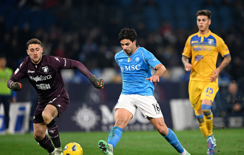 SSC Napoli v Frosinone Calcio: Round of 16 - Coppa Italia