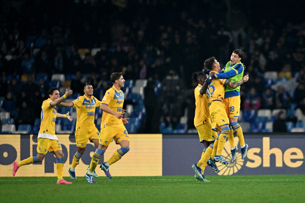 SSC Napoli v Frosinone Calcio: Round of 16 - Coppa Italia
