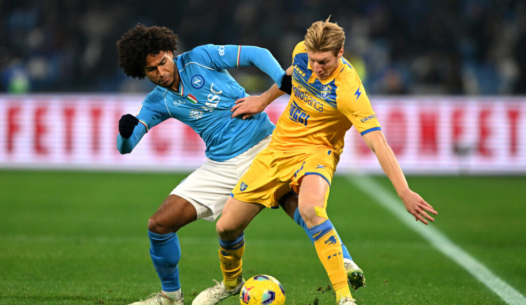 SSC Napoli v Frosinone Calcio: Round of 16 - Coppa Italia