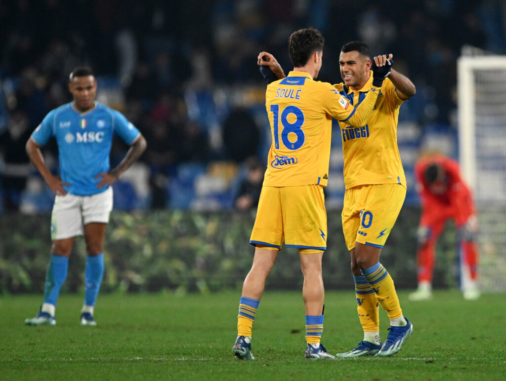 SSC Napoli v Frosinone Calcio: Round of 16 - Coppa Italia