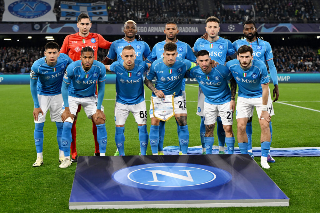 SSC Napoli v FC Barcelona: Round of 16 First Leg - UEFA Champions League 2023/24