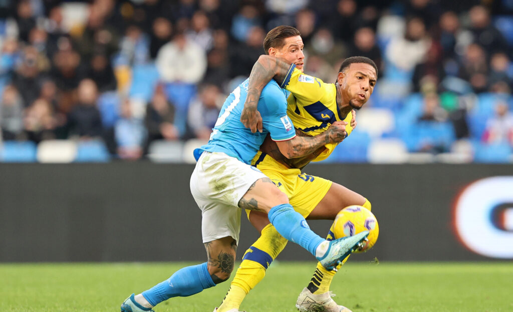 SSC Napoli v Hellas Verona FC - Serie A TIM