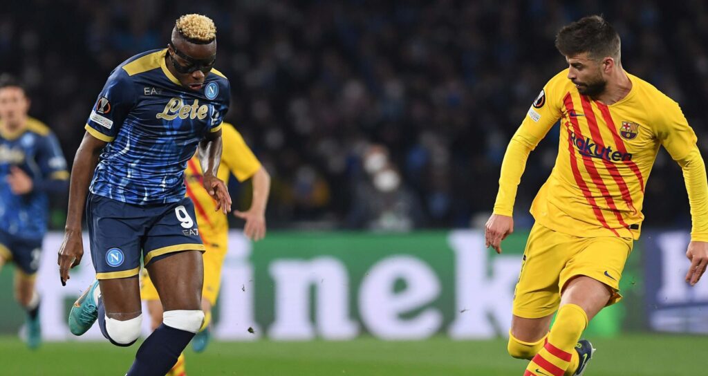 SSC Napoli v FC Barcelona: Knockout Round Play-Offs Leg Two - UEFA Europa League