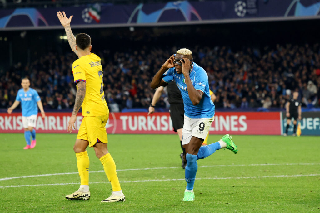 SSC Napoli v FC Barcelona: Round of 16 First Leg - UEFA Champions League 2023/24