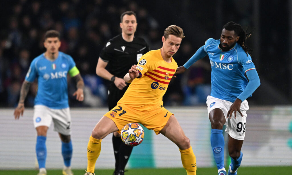 SSC Napoli v FC Barcelona: Round of 16 First Leg - UEFA Champions League 2023/24
