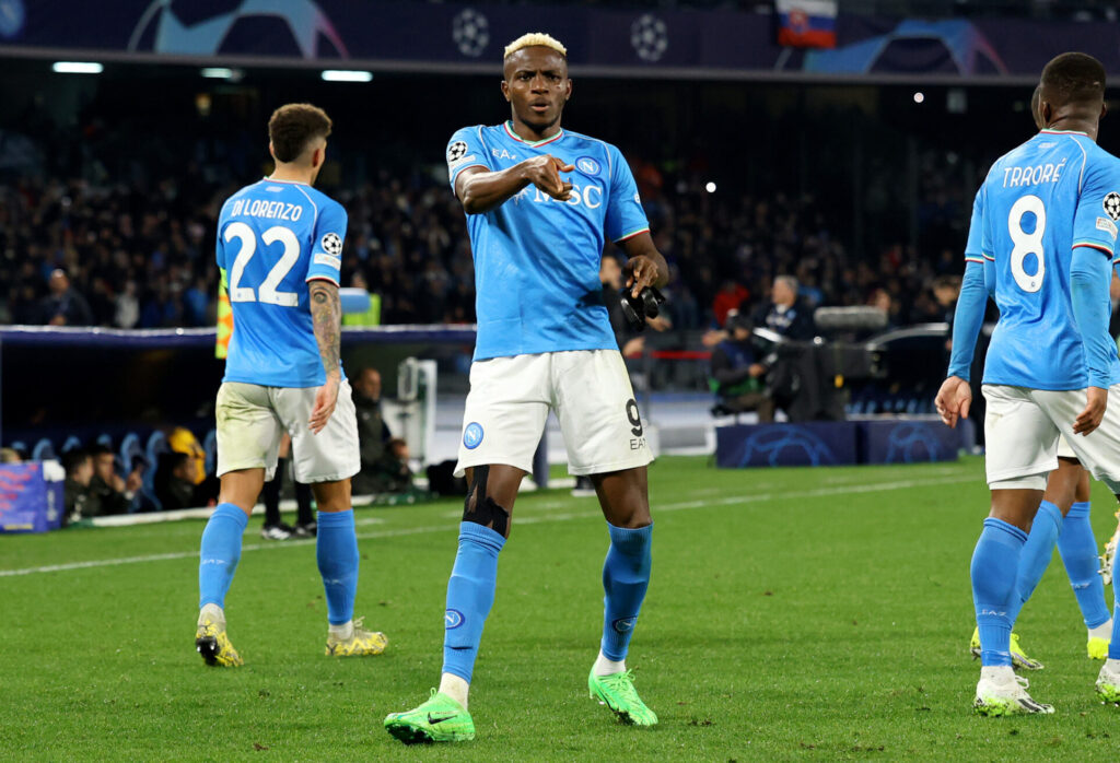 SSC Napoli v FC Barcelona: Round of 16 First Leg - UEFA Champions League 2023/24