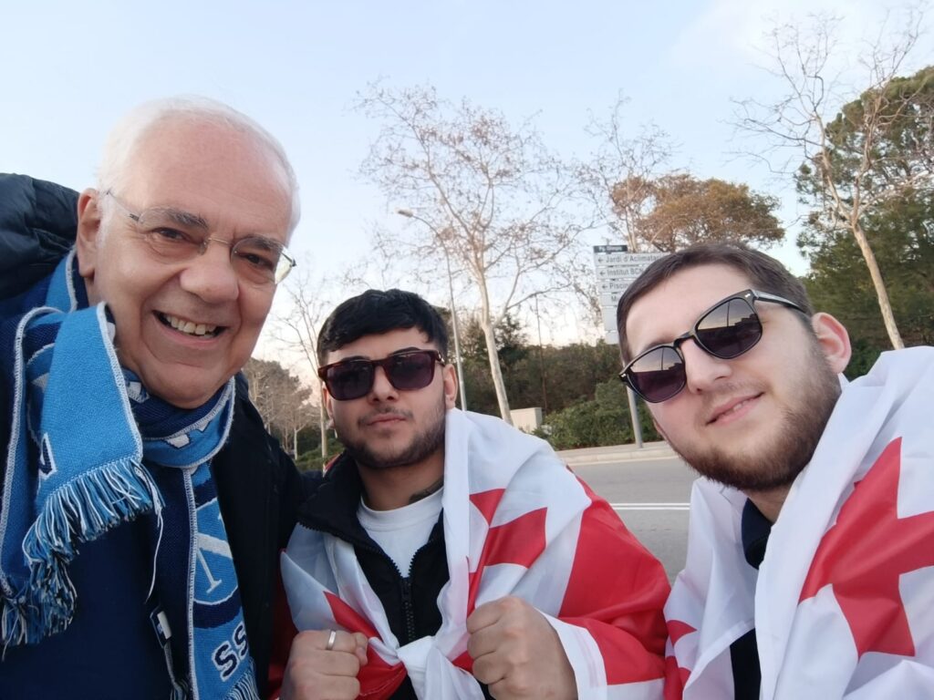 I tifosi azzurri sono pronti per il big match