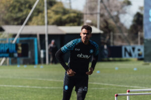 ngonge allenamento napoli