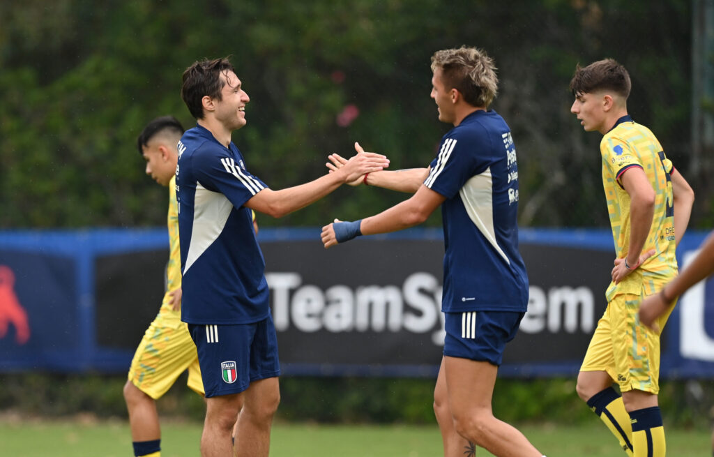 Italy Training Session &amp; Press Conference