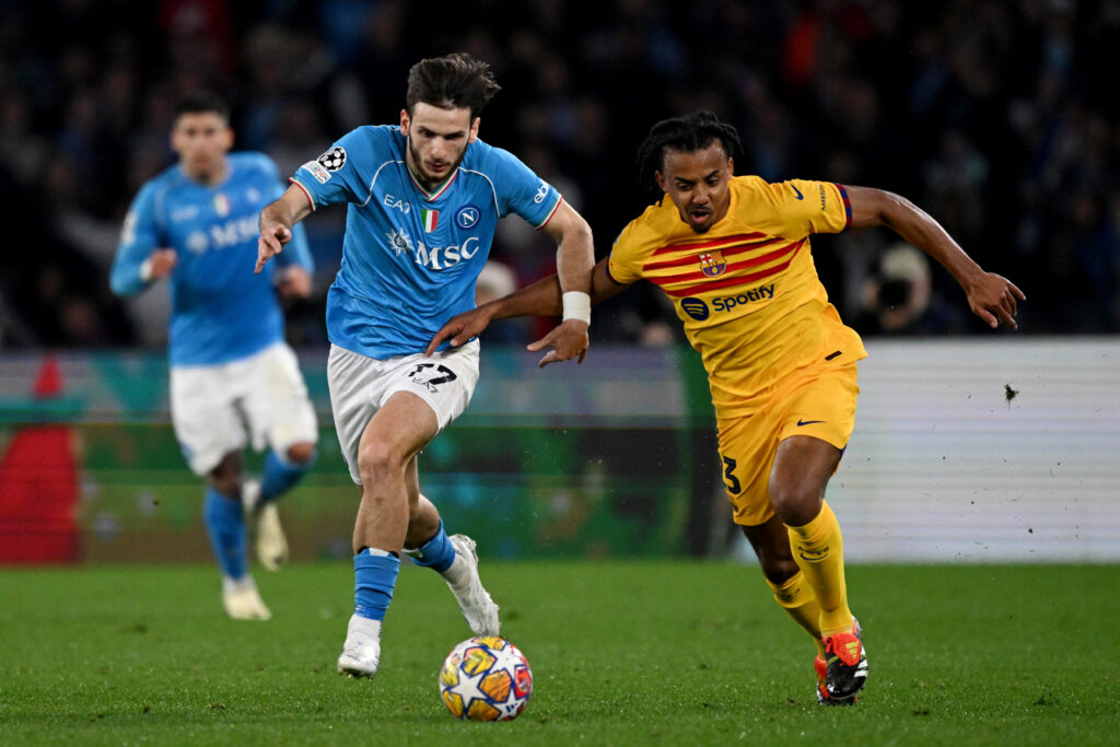 SSC Napoli v FC Barcelona: Round of 16 First Leg - UEFA Champions League 2023/24