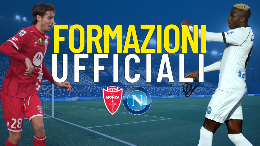 monza napoli ufficiali