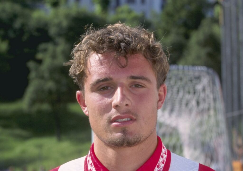 Aug 1996:  A portrait of Daniele Amerini of Vicenza taken during the club photocall. Mandatory Credi