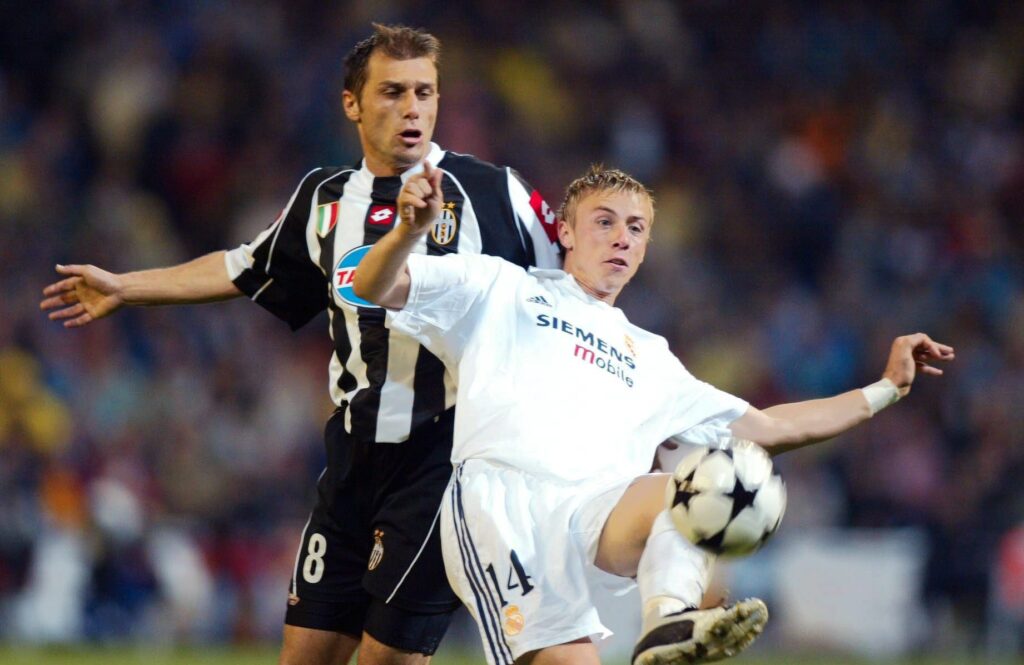 Fussball: CL 02/03, Real Madrid - Juventus Turin