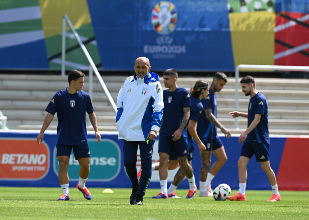 Italy Training Session And Press Conference: Group B - UEFA EURO 2024