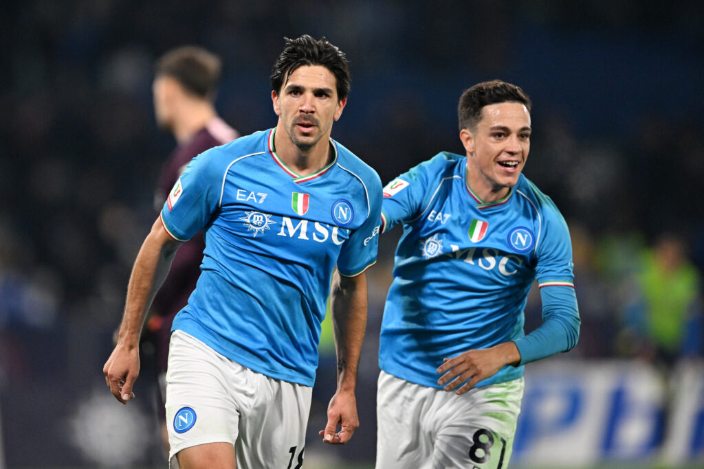 SSC Napoli v Frosinone Calcio: Round of 16 - Coppa Italia