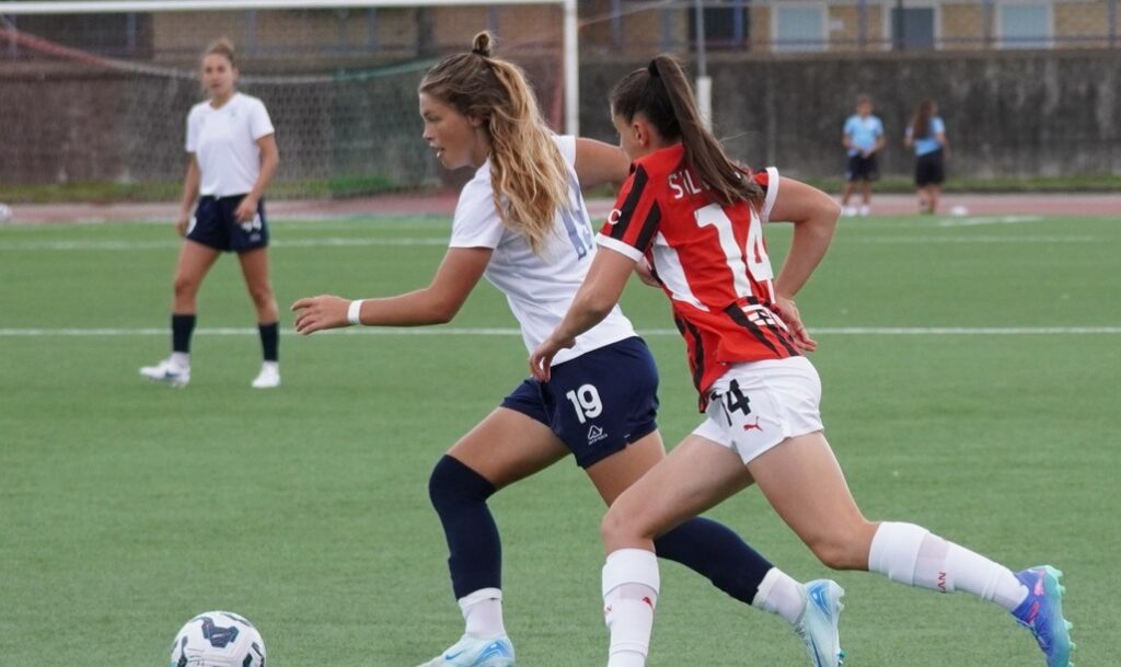Primo tempo a reti inviolate tra Napoli Femminile e Milan- forza ragazze, crediamoci!
