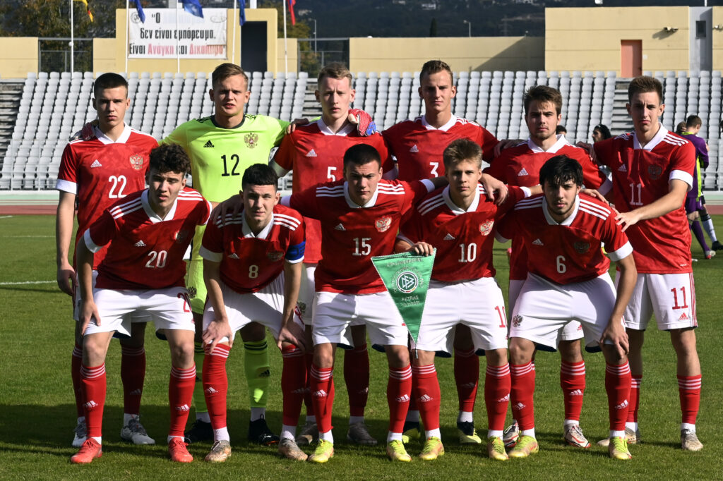 U19 Germany v U19 Russia - UEFA Under-19 Championship Qualifier