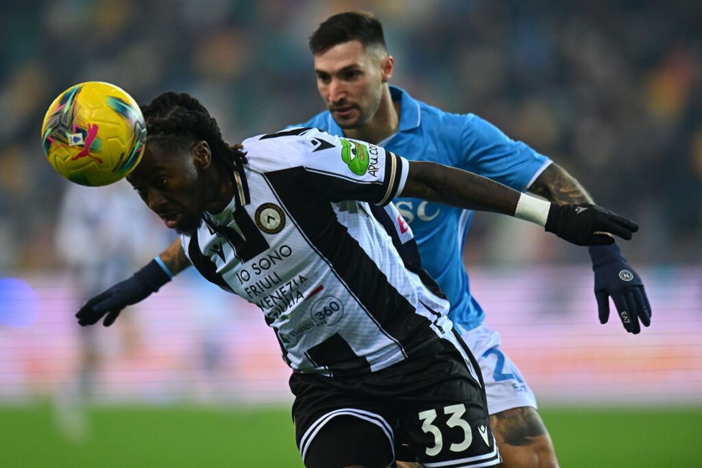 L'Udinese non vince al Napoli dal 2011: i precedenti