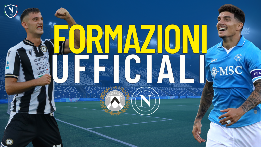 udinese napoli ufficiali