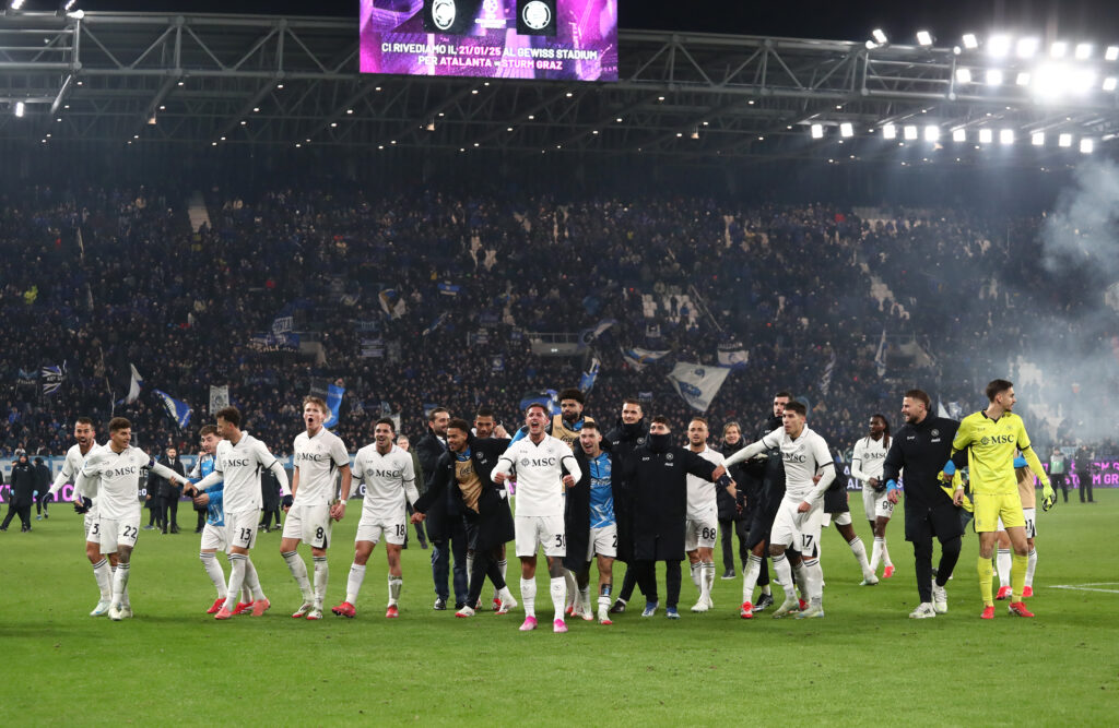 Napoli Conte trasferta