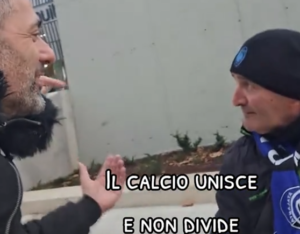Tifosi abbraccio