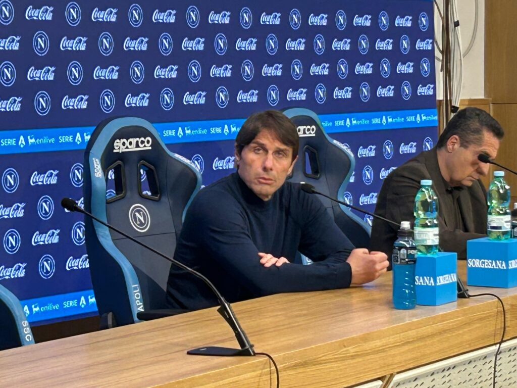 conferenza conte napoli udinese