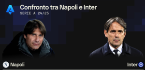 Napoli-Inter. Il confronto