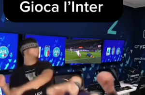 La sala VAR quando gioca l'Inter