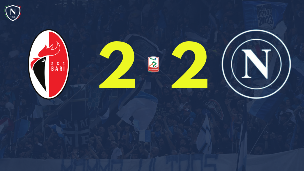 Il Napoli primavera riacciuffa il Bari in rimonta