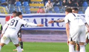 como napoli rrahmani autogol