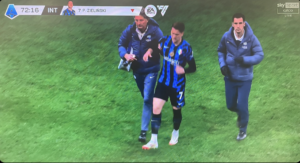 zielinski infortunio