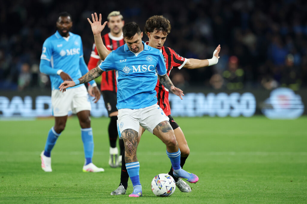 Napoli v AC Milan - Serie A
