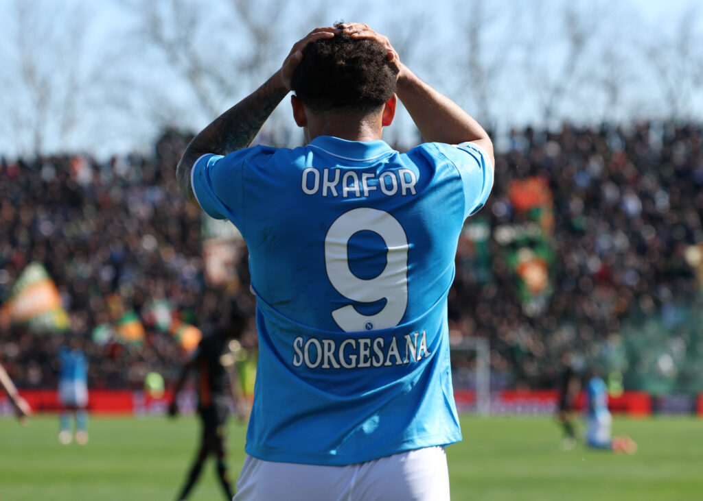 Okafor-Napoli, la reazione di Conte