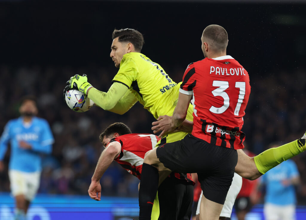 Napoli v AC Milan - Serie A