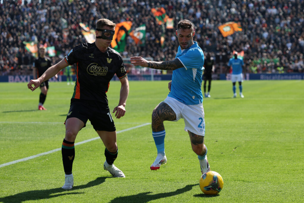Delle statistiche mostrano il calo del Napoli con il Venezia