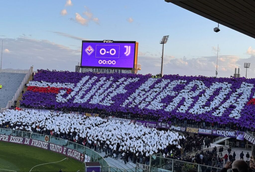 coreaografia fiorentina juve