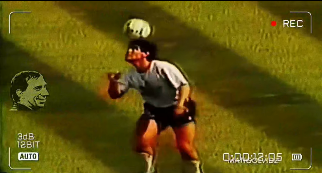 maradona riscaldamenti