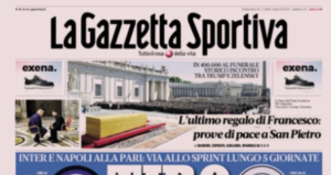 Prime pagine quotidiani