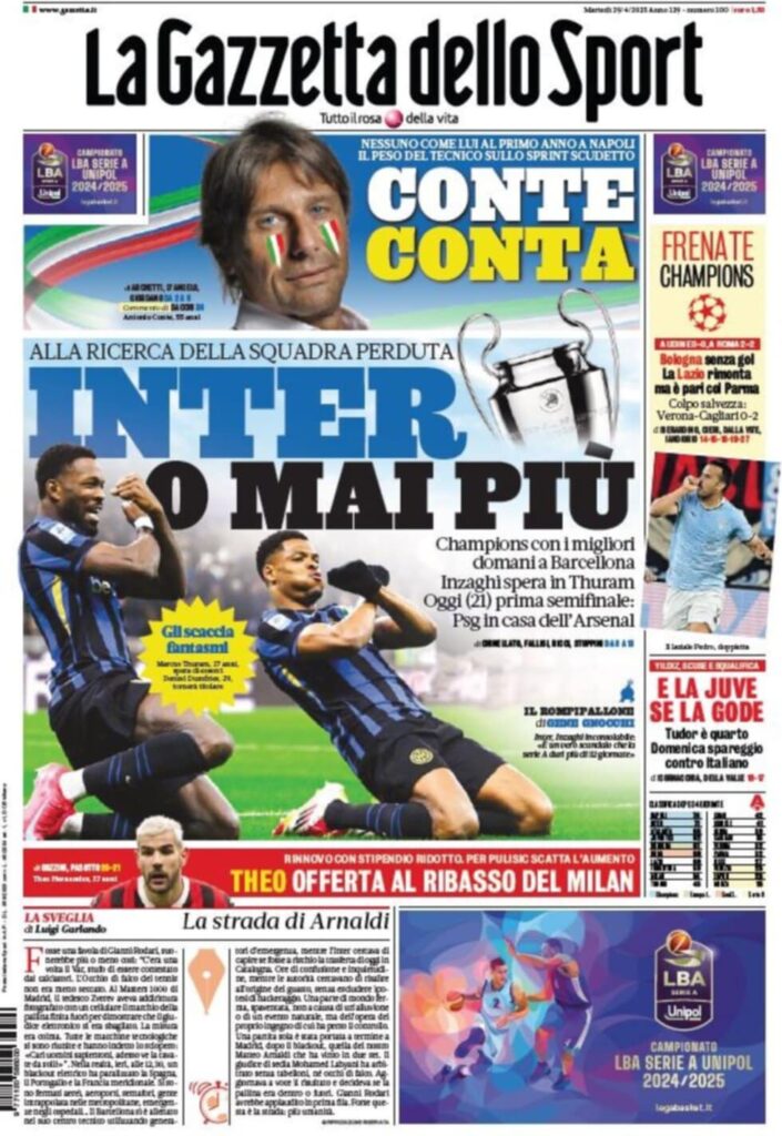 Il Napoli sui media: le prime pagine dei quotidiani di oggi