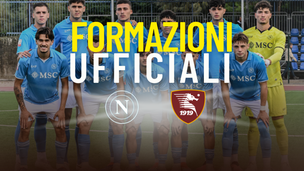 Formazioni Napoli-Salernitana