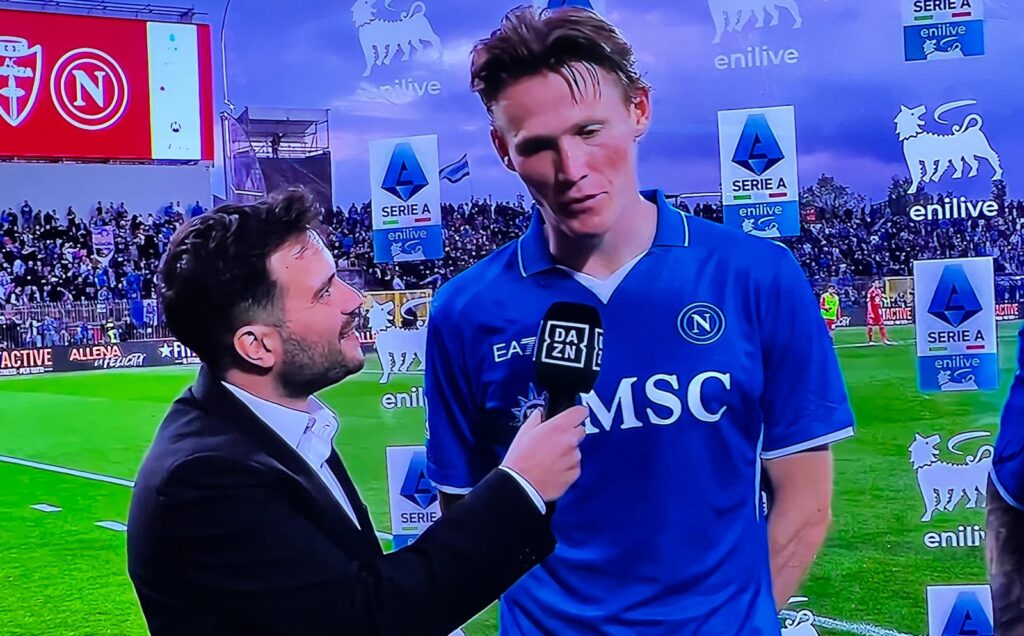 McTominay nel post gara